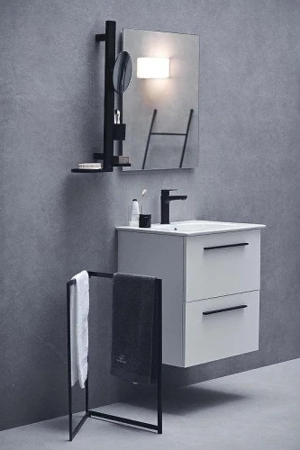 Подвесная стойка Ideal Standard Alu+ BD589XG цвет Черный матовый