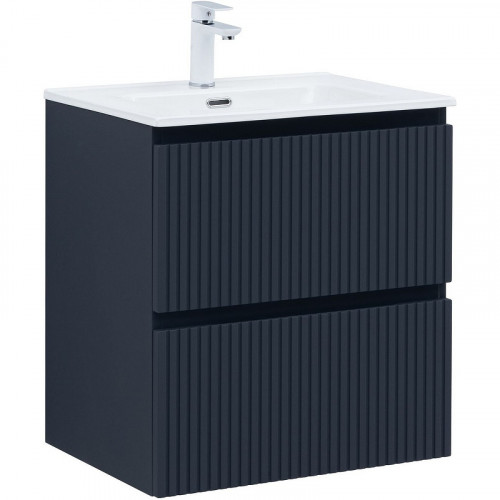 Тумба под раковину Aquanet Джейн 60 335427 подвесная Маренго МДФ / ЛДСП