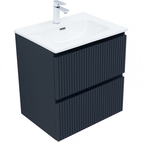 Тумба под раковину Aquanet Джейн 60 335427 подвесная Маренго МДФ / ЛДСП