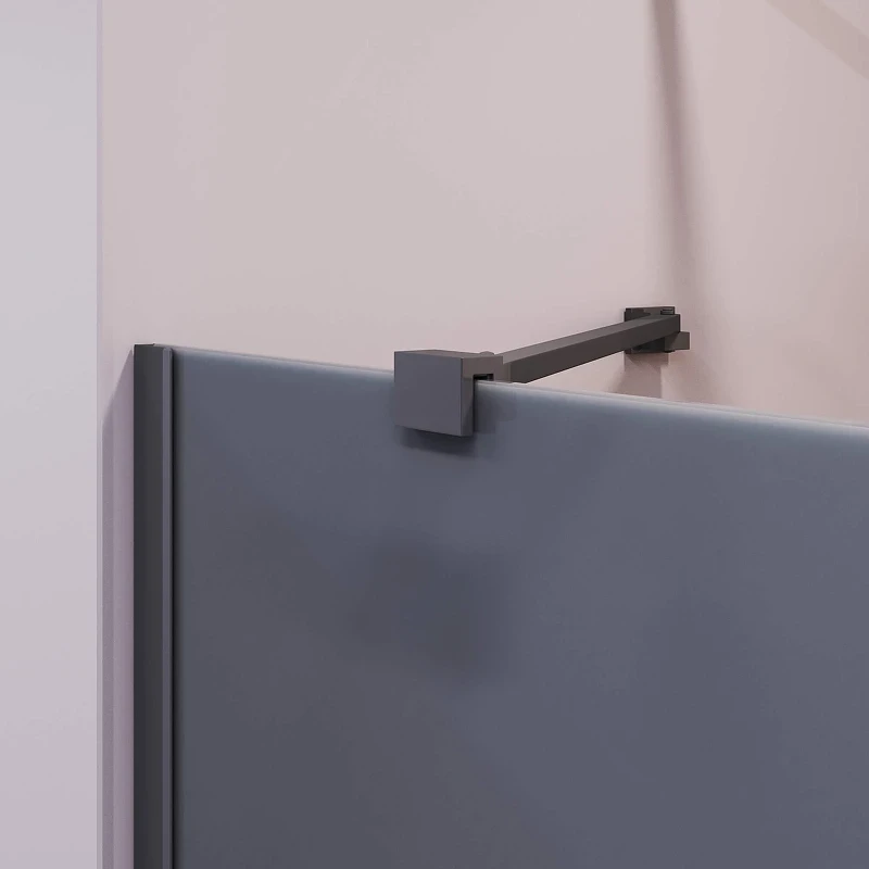 Шторка на ванну RGW Screens SC-150B 60х150 351115006-34 профиль Черный стекло тонированное