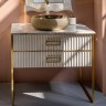Тумба под раковину Boheme Armadi Art Monaco 80 867-080-WG Белая глянец Золото МДФ / ЛДСП