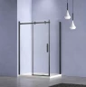Душевой уголок Vincea Como-N 160x90 VSR-4CN9016CLB профиль Черный стекло прозрачное