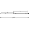 Душевой уголок Vincea Como-N 160x90 VSR-4CN9016CLB профиль Черный стекло прозрачное