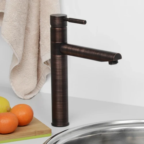 Смеситель для кухни WasserKRAFT A8147 Темная бронза латунь