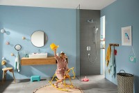 Смеситель для душа Hansgrohe Ecostat E 15708000 с термостатом Хром латунь встраиваемый