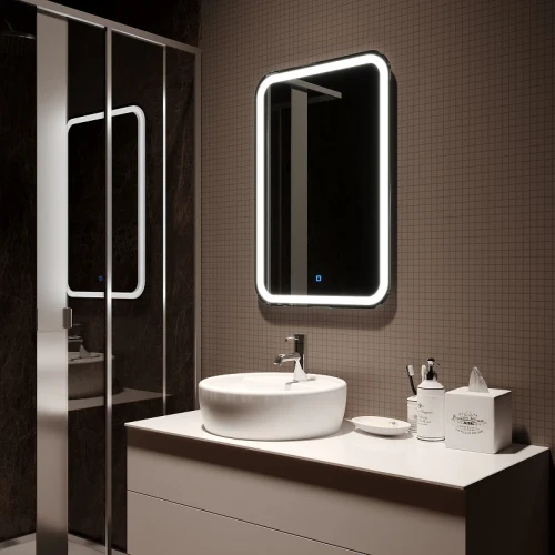 Зеркало Silver Mirrors Мальта 55 ФР-00000941 с подсветкой с сенсорным выключателем и диммером стекло