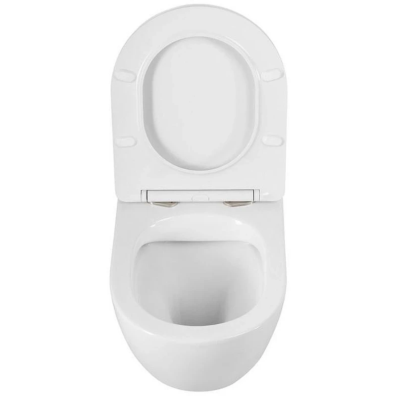 Комплект унитаза с инсталляцией BelBagno Sfera-R BB046CHR/SC/BB026/BB042BL с сиденьем Микролифт и Белой глянцевой клавишей смыва