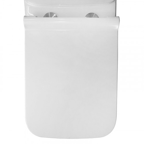 Унитаз компакт Azario Glory AZ-49 цвет Белый с бачком и сиденьем Микролифт