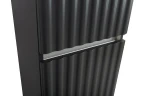 Шкаф пенал Art&Max Elegant 40 AM-ELEGANT-1500-2А-SO-GM-LED подвесной цвет Серый матовый