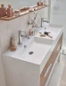 Раковина Jacob Delafon Vivienne 140 EXX112-00 двойная Белая глянцевая