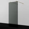 Душевая перегородка WasserKRAFT Vechte 90 60W39BG-TG профиль Золото матовое стекло тонированное