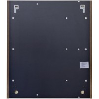 Зеркальный шкаф Comforty Соло 70 00-00011589 Дуб темно-коричневый МДФ / ЛДСП, стекло