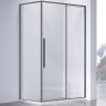 Душевой уголок Vincea Slim-N 120x90 VSR-4SN9012CLGM профиль Вороненая сталь стекло прозрачное