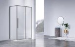 Душевой уголок Vincea Slim-N 120x90 VSR-4SN9012CLGM профиль Вороненая сталь стекло прозрачное