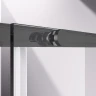 Душевой уголок Vincea Slim-N 120x90 VSR-4SN9012CLGM профиль Вороненая сталь стекло прозрачное