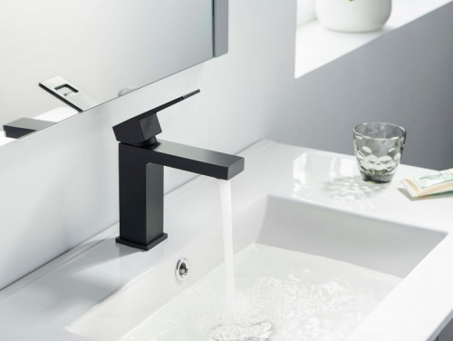 Смеситель для раковины Timo Briana 7161/03F Черный