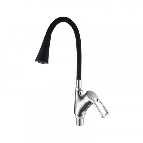 Смеситель для кухни Fashun A4466+A7350 цвет Хром Черный