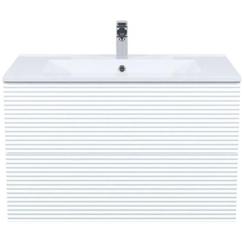 Тумба с раковиной Iddis Bild 80 BIL80W0i95K подвесная Белая матовая