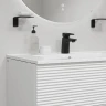 Тумба с раковиной Iddis Bild 80 BIL80W0i95K подвесная Белая матовая