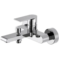 Смеситель для ванны Aquatek Лира AQ1440CR Хром латунь на стену