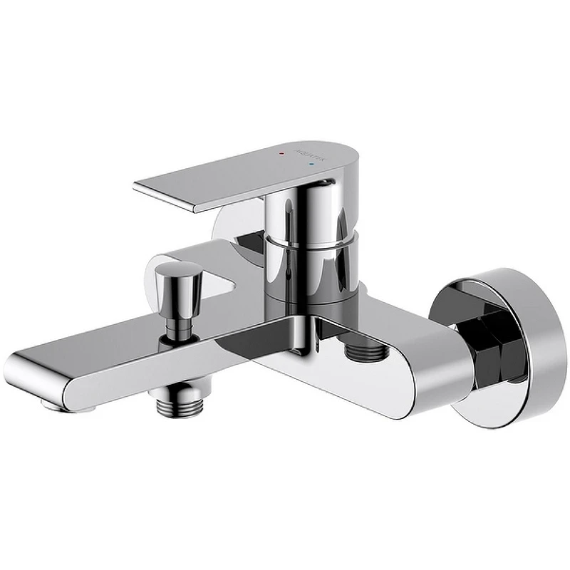Смеситель для ванны Aquatek Лира AQ1440CR Хром латунь на стену