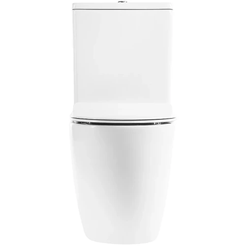 Унитаз компакт BelBagno Sfera-R BB2141CPR/BB2111SC без бачка с сиденьем Микролифт фаянс напольный