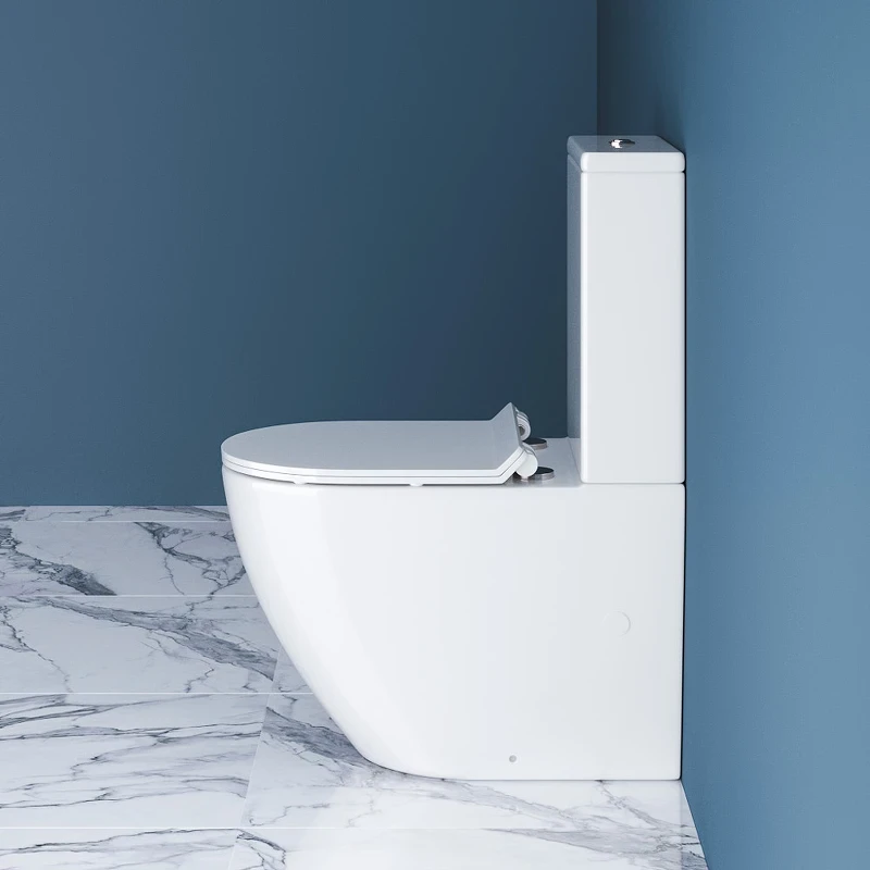 Унитаз компакт BelBagno Sfera-R BB2141CPR/BB2111SC без бачка с сиденьем Микролифт фаянс напольный