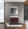 Тумба под раковину BelBagno Marino-Cer 80 MARINO-CER-800-2C-SO-BRDL-P подвесная Bordo Lucido МДФ / ЛДСП
