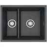 Кухонная мойка Alveus Granital Omni 50 Deep Black G90 750x450x198 1150070 Черная матовая