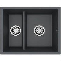 Кухонная мойка Alveus Granital Omni 50 Deep Black G90 750x450x198 1150070 Черная матовая