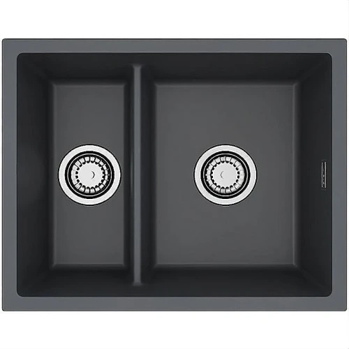 Кухонная мойка Alveus Granital Omni 50 Deep Black G90 750x450x198 1150070 Черная матовая