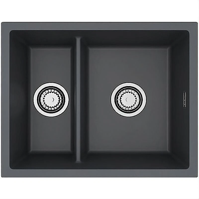 Кухонная мойка Alveus Granital Omni 50 Deep Black G90 750x450x198 1150070 Черная матовая