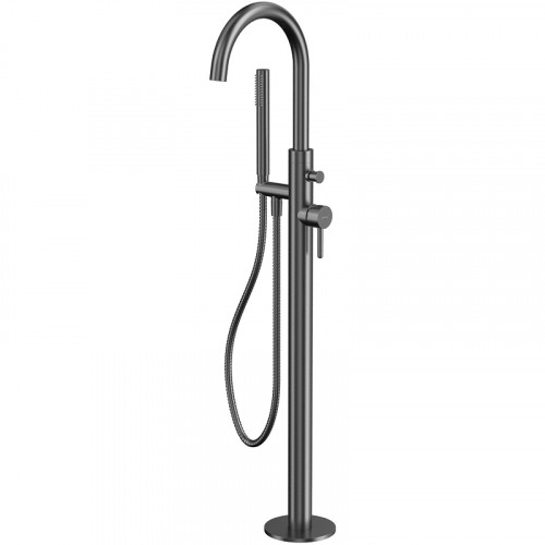 Смеситель для ванны Whitecross Y gunmetal Y1233GM Оружейная сталь латунь на пол