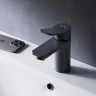 Смеситель для раковины AM.PM X-Joy F85A02122 Черный матовый латунь