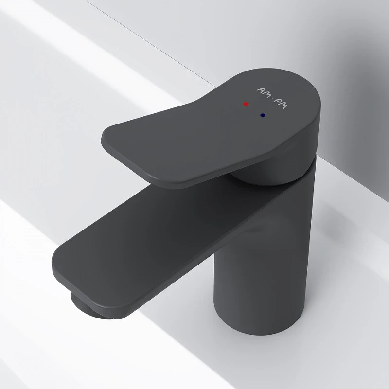Смеситель для раковины AM.PM X-Joy F85A02122 Черный матовый латунь