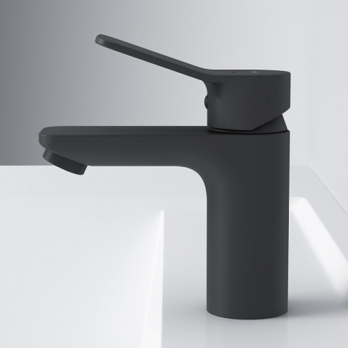 Смеситель для раковины AM.PM X-Joy F85A02122 Черный матовый латунь