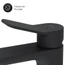 Смеситель для раковины AM.PM X-Joy F85A02122 Черный матовый латунь