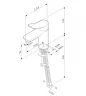 Смеситель для раковины AM.PM X-Joy F85A02122 Черный матовый латунь