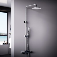 Душевая система Damixa Scandinavian Pure 936800000 с термостатом Хром латунь на стену