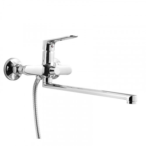 Смеситель для ванны Wisent WP22153 универсальный цвет Хром