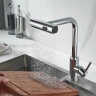Смеситель для кухни Shevanik S263 цвет Хром