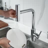 Смеситель для кухни Shevanik S263 цвет Хром
