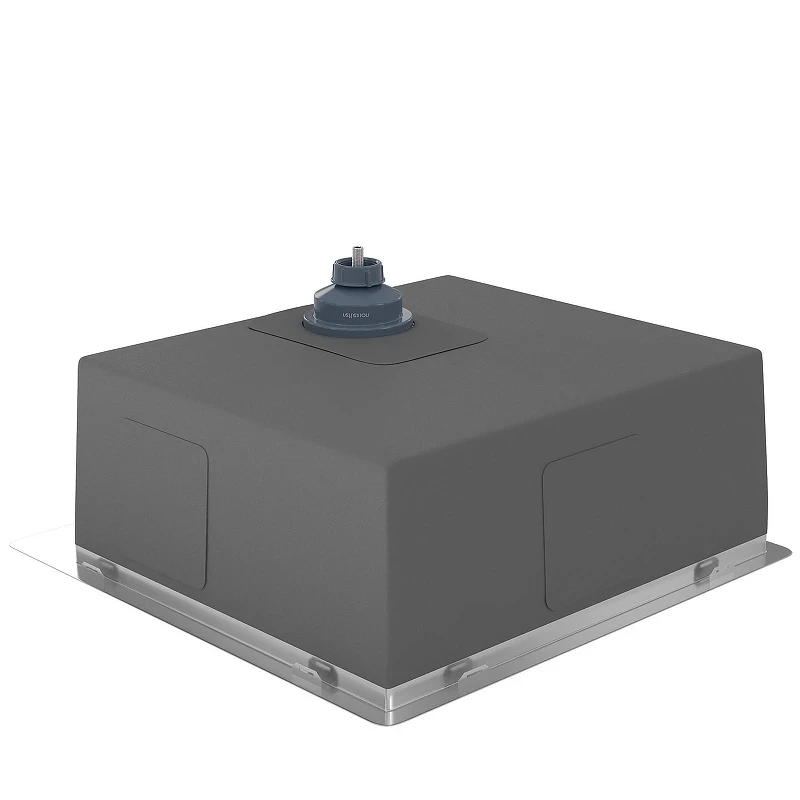 Кухонная мойка Reflexion Iseo 50 RX2250SS цвет Полированная сталь со смесителем Gappo G4099 Нержавеющая сталь