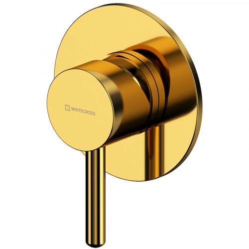 Смеситель для душа Whitecross Y gold YSET02TOPGL Золото латунь встраиваемый