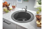 Кухонная мойка Grohe K200 51 31656AT0 Серый гранит искусственный камень (литьевой мрамор) встраиваемый