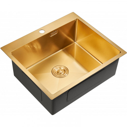 Кухонная мойка Milacio Denia 59 MC.77498 Золото нержавеющая сталь встраиваемый