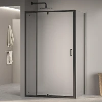 Душевой уголок RGW Passage 90x100 350807890-14 профиль цвет Черный стекло прозрачное