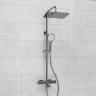 Душевая система WasserKRAFT A199.069.065.087.CH Thermo с термостатом Хром латунь на стену