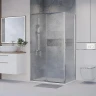 Душевой уголок Niagara Nova 130х80 NG-65-13CH-CH80-34 профиль Хром стекло шиншилла
