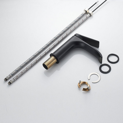 Смеситель для раковины Shevanik S4101H цвет Черный